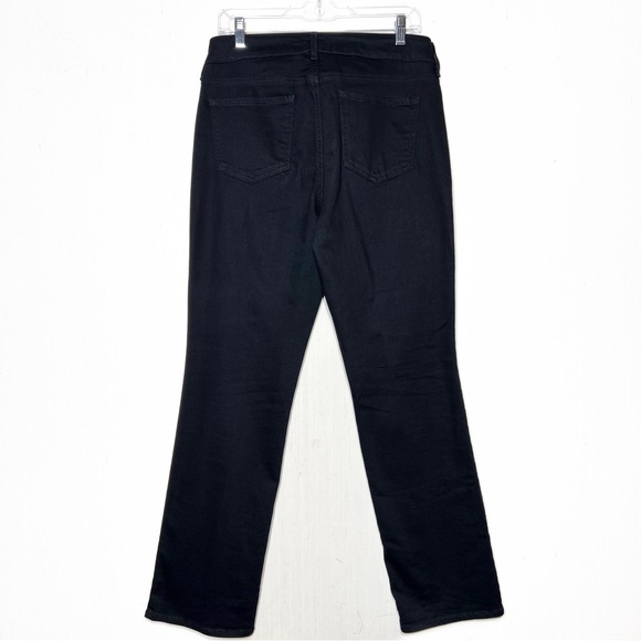 NYDJ Black Slimming Mid Rise Full Length Classic Fit Straight Leg Jeans - Picture 3 of 12